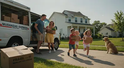 Mudanza con niños: Guía para que sea más fácil para toda la familia.
