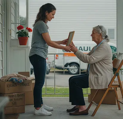 Mudanza de adultos mayores: Guía con cuidado y empatía.
