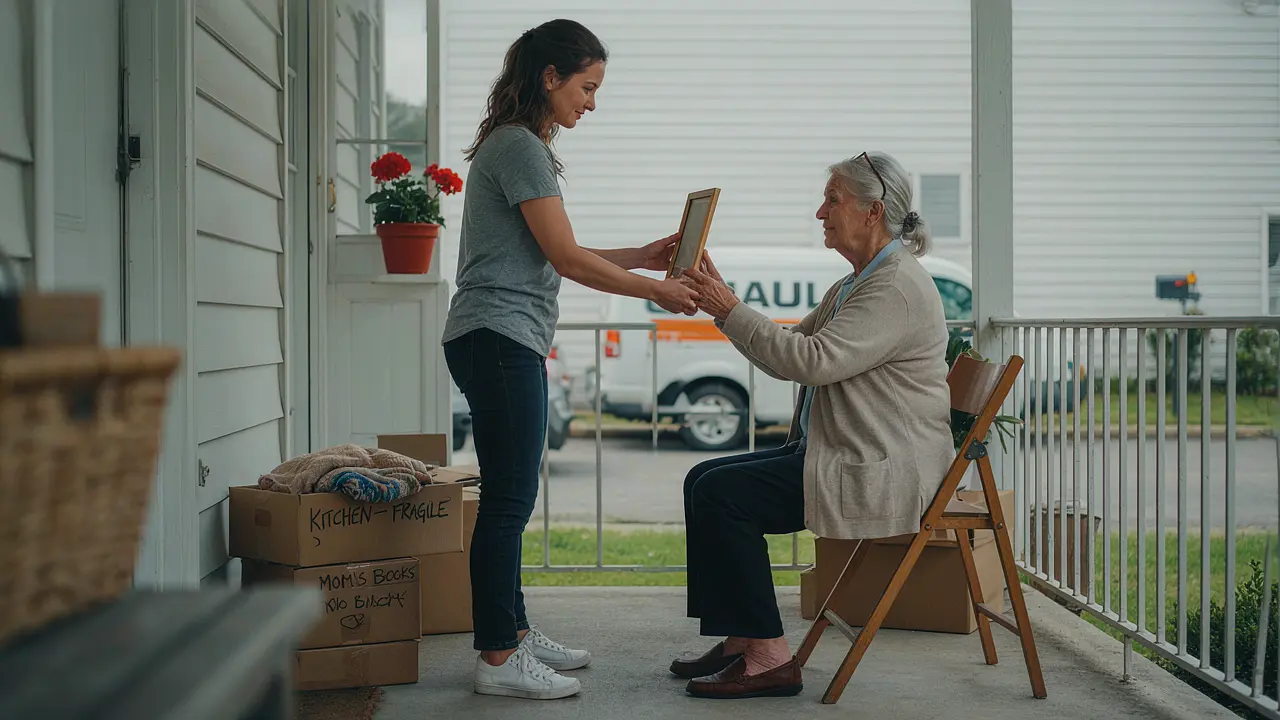 Mudanza de adultos mayores: Guía con cuidado y empatía.